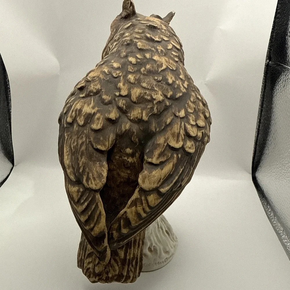 Vtg 1969 Goebel Hummel W Germany Screech Owl Porcelain Bird Figurine CV99 Matte